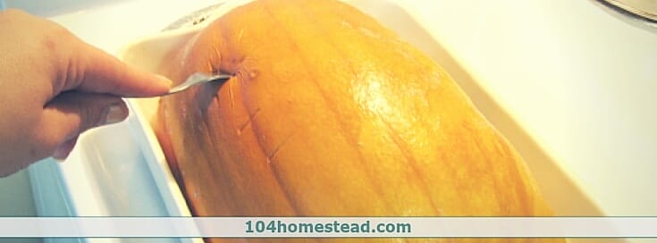 Make your own organic homemade pumpkin puree. It tastes better, it's better for you, and it's even fun to make.